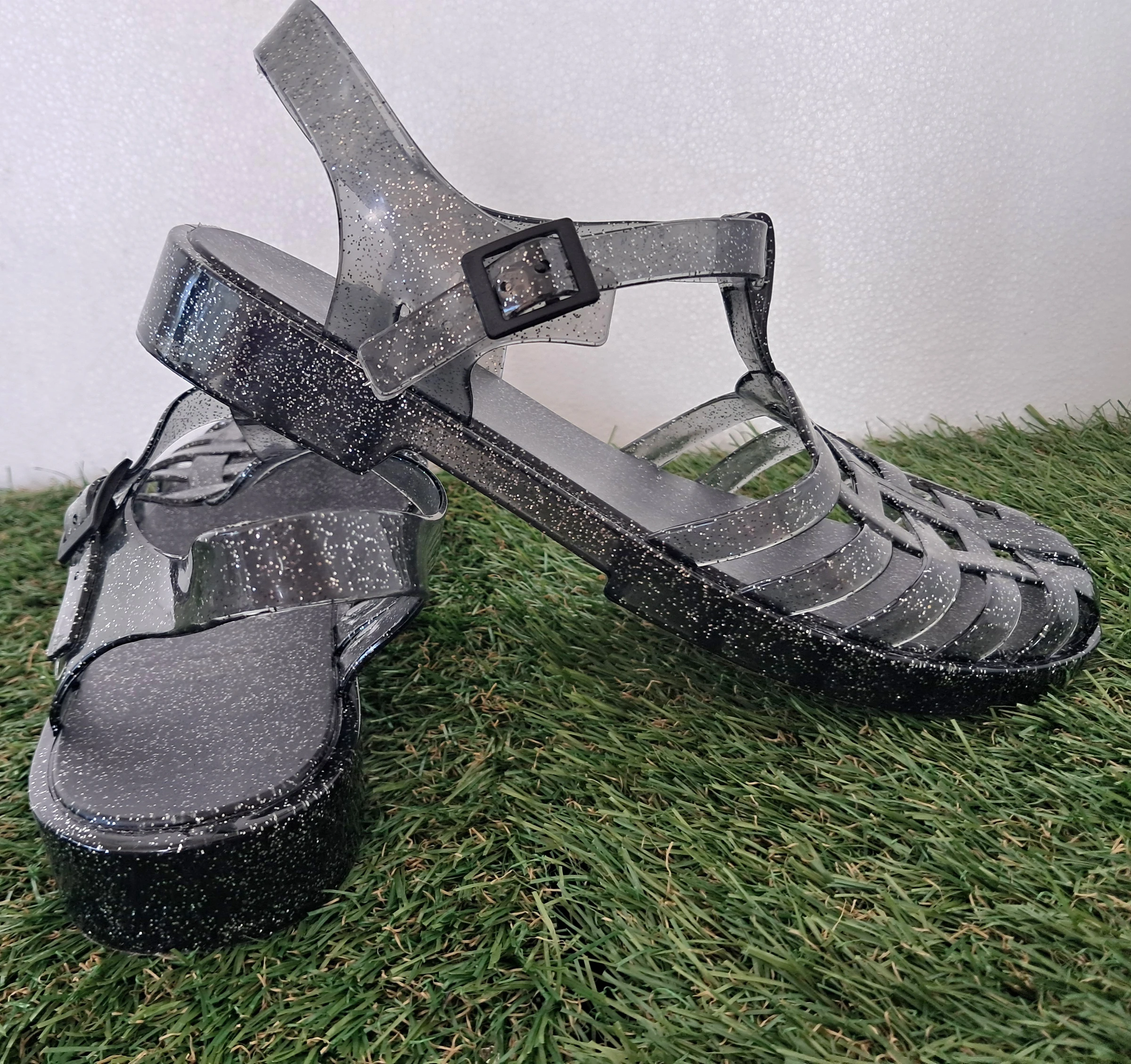 Meduses / Fifi / sandalen Zwart Pailettes Girly - maat 40 – photo 8